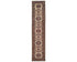 12 Feet Beige Kazak Afghan Hand Knotted Wool Runner Rug